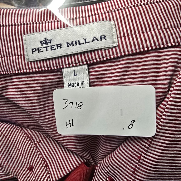 Peter Millar Boston College Eagles Polo Shirt Mens Large Summer Comfort NCAA - Picture 9 of 9